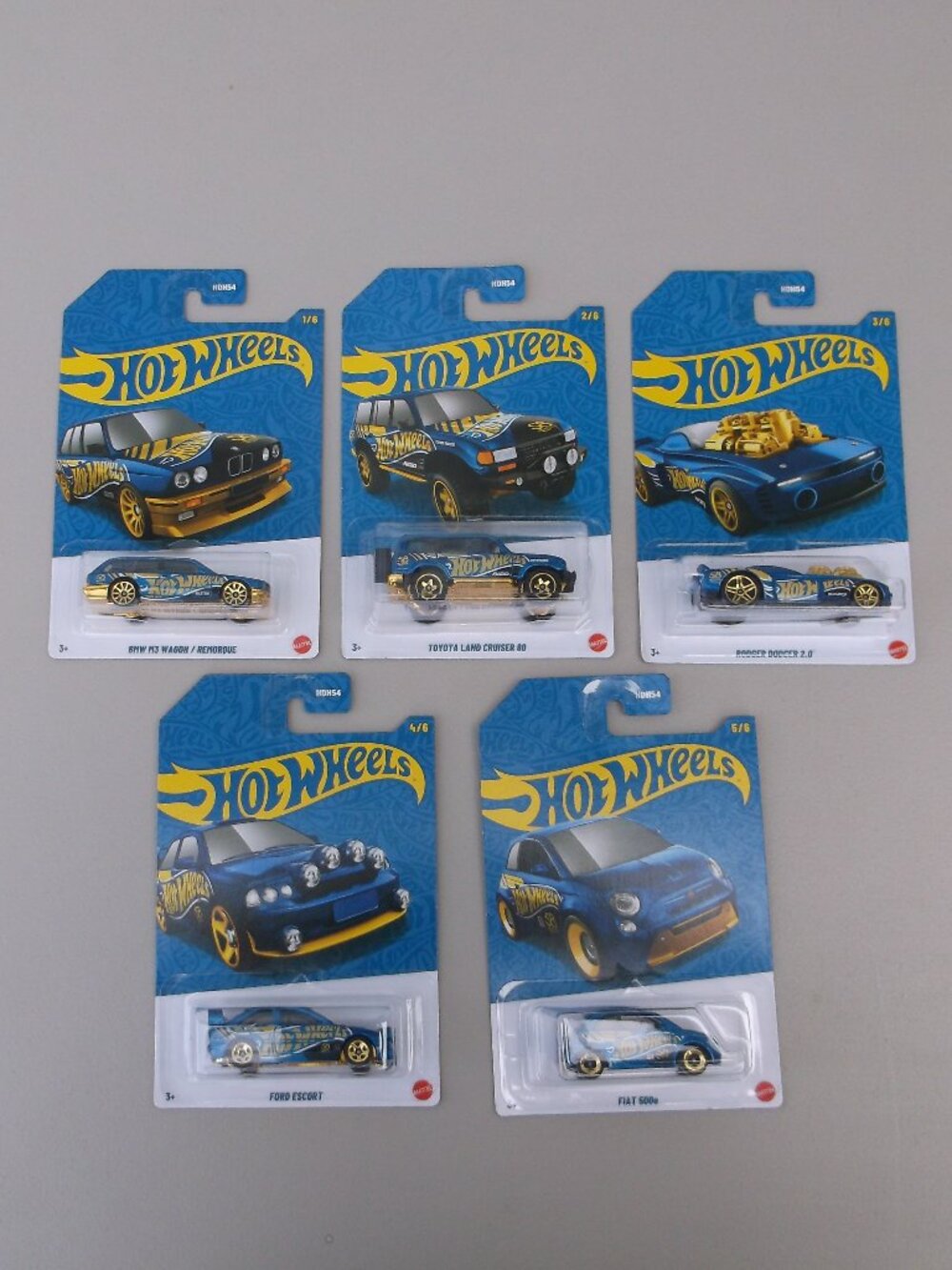 NWT Hot Wheels Collector Set – First 5 of 6 Series